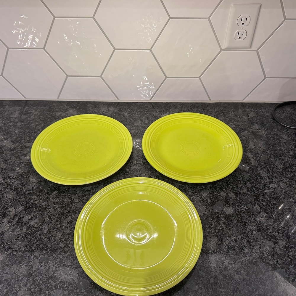 Fiesta Lemongrass Dinner Plates (3)